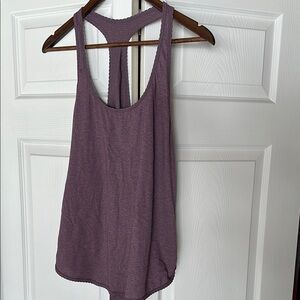 Purple Lululemon racer back Tank Top